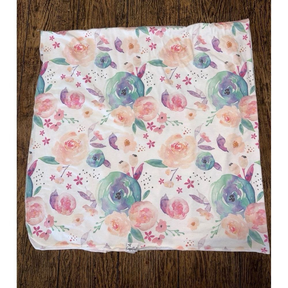 Copper Pearl Bloom Swaddle blanket